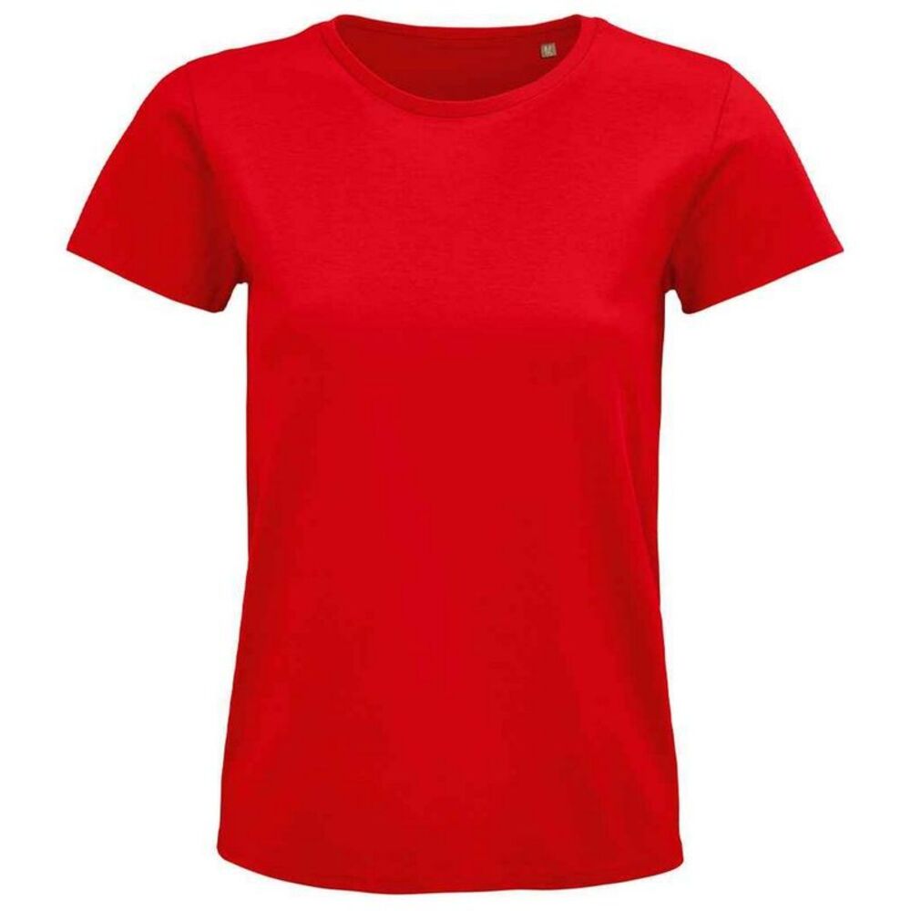SOLS Womens/Ladies Pioneer T-Shirt / Red